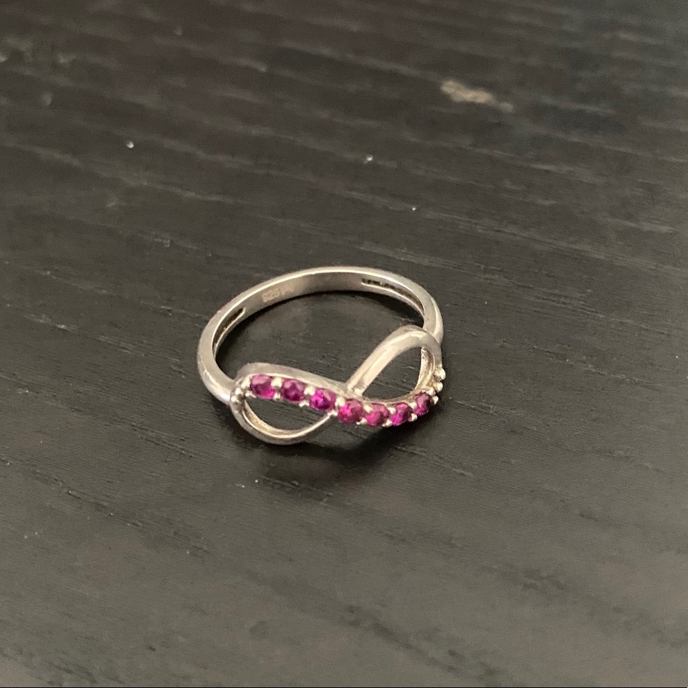 Infinity Ruby Ring